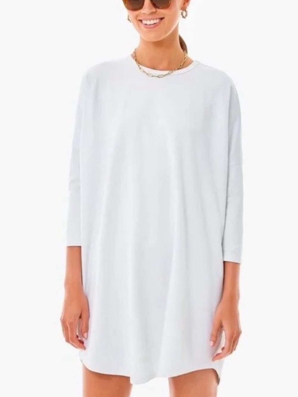 Tuckernuck Pomander Place White
Jersey Sue Tunic Shift Dress size Small